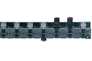 Series EF61.29, energy chain, crossbars removable along the inner and outer radius