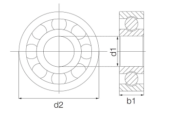 BB-6000-C160-20-ES technical drawing