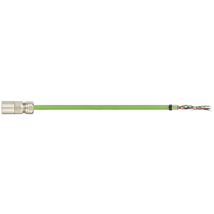 readycable® measuring system cable, suitable for Hengstler, RI58-0-xxxxx-A-x.xx-T-G/H, base cable PVC 15 x d