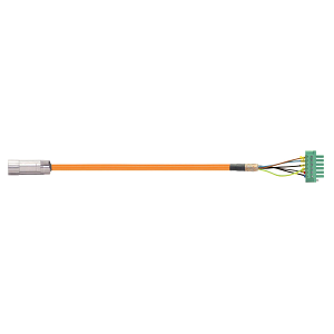 readycable® motor cable suitable for Kollmorgen / Danaher Motion 107476 (20 m), base cable, PVC 15 x d