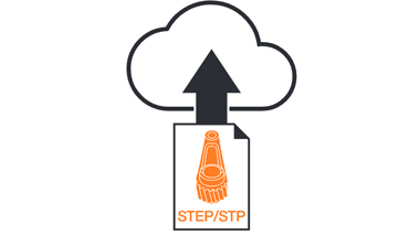 Injection-moulded special parts CAD upload