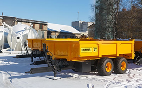 Humus agricultural trailers