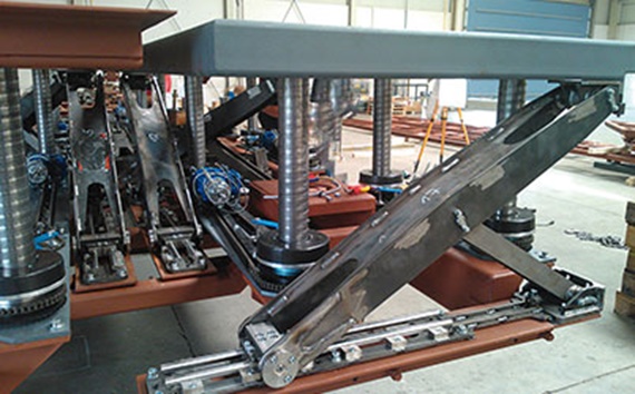 Stage platform SBS Bühnentechnik GmbH