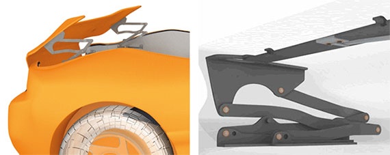 iglidur in convertible top systems